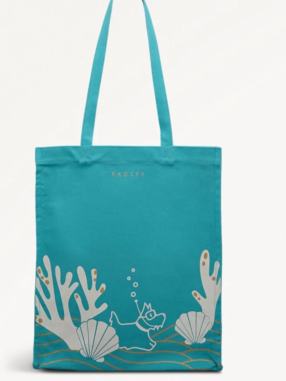 Radley London Deep Sea Diver Open Top Tote Bag New